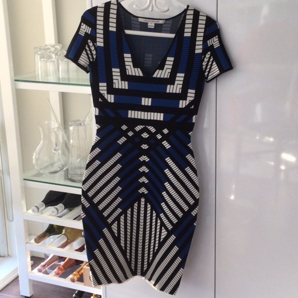 DVF bandage style dress